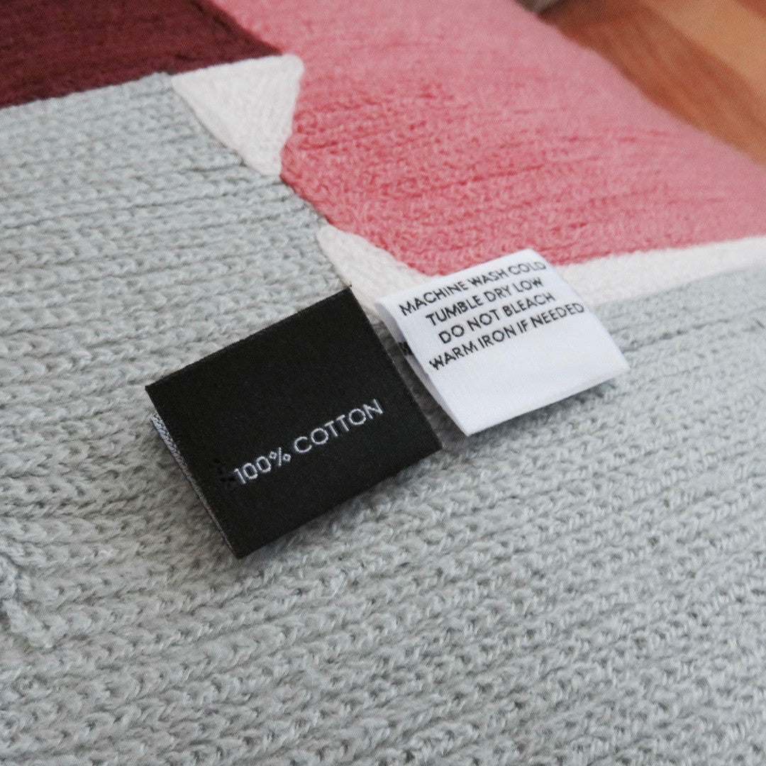 100% Cotton - Garment Care Labels