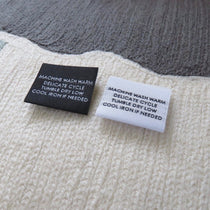 Custom Text Woven Label with Front Only