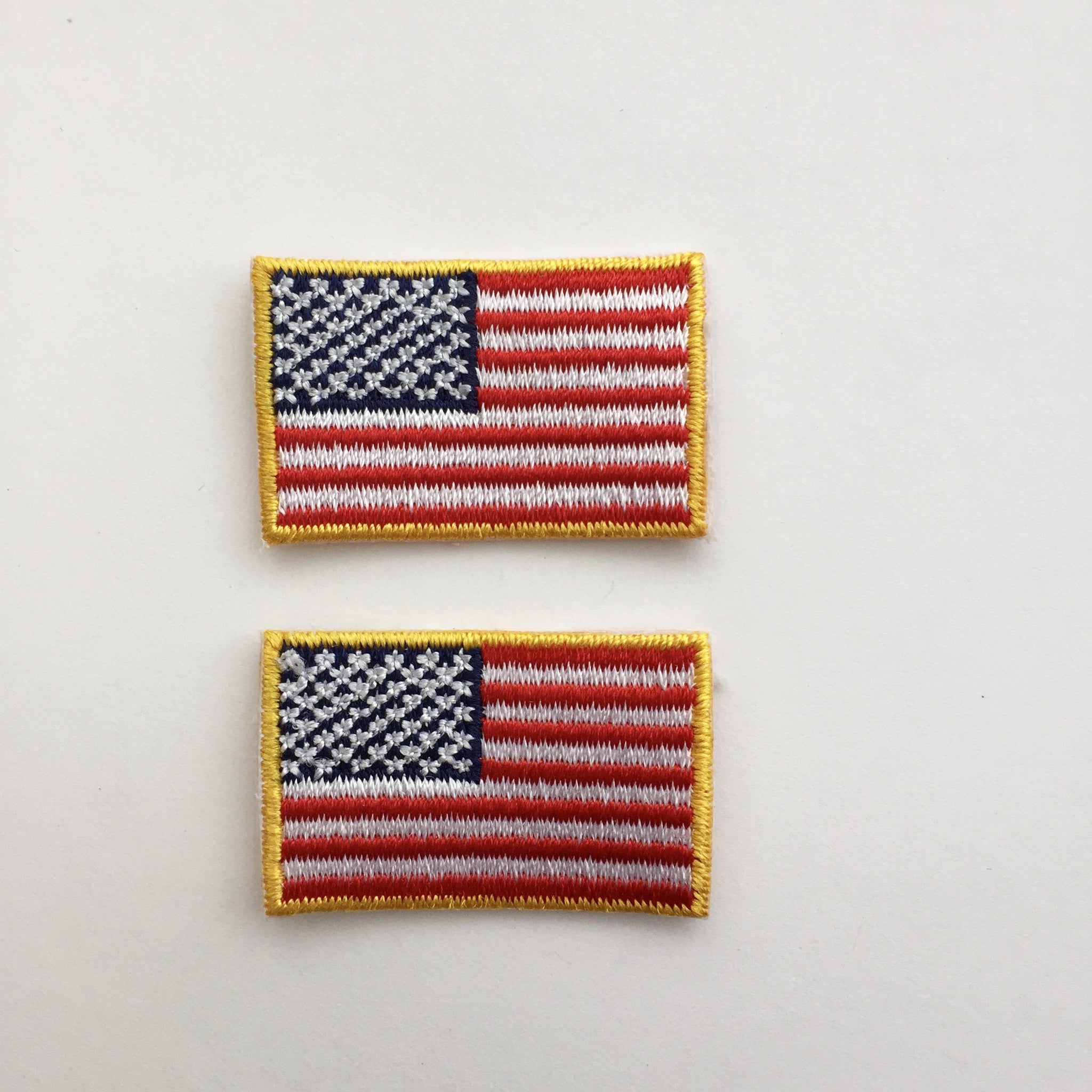 American Flag Embroidered Patch Small (1 1/4" X 3/4")