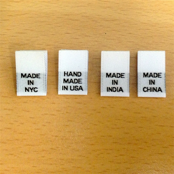 Small Damask Woven Tabs (Various Origins)