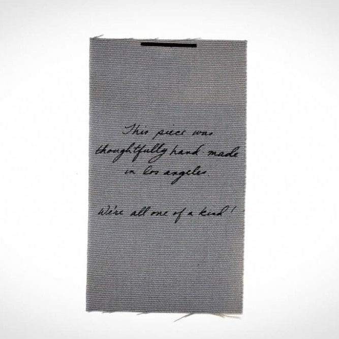 Custom Cotton Printed Label