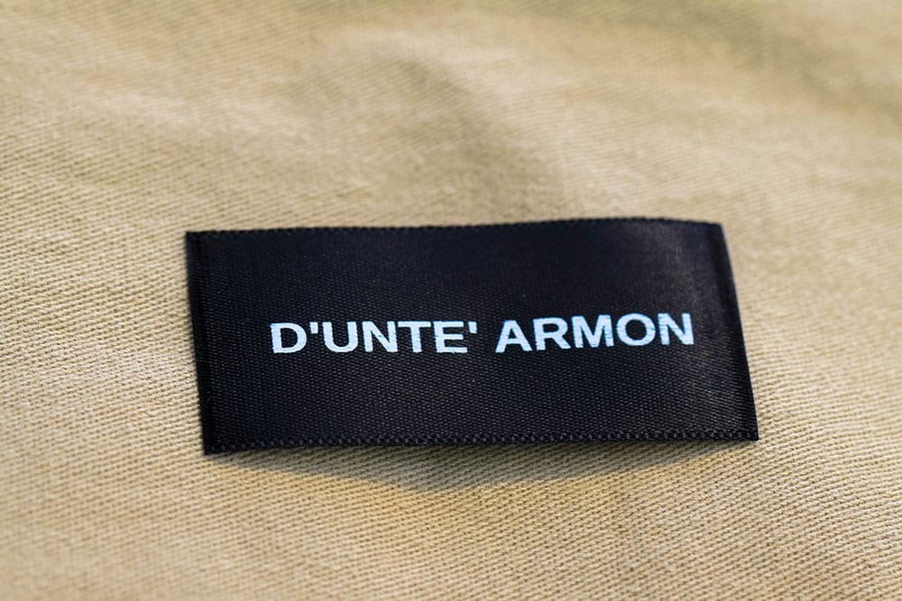 Satin Printed Label