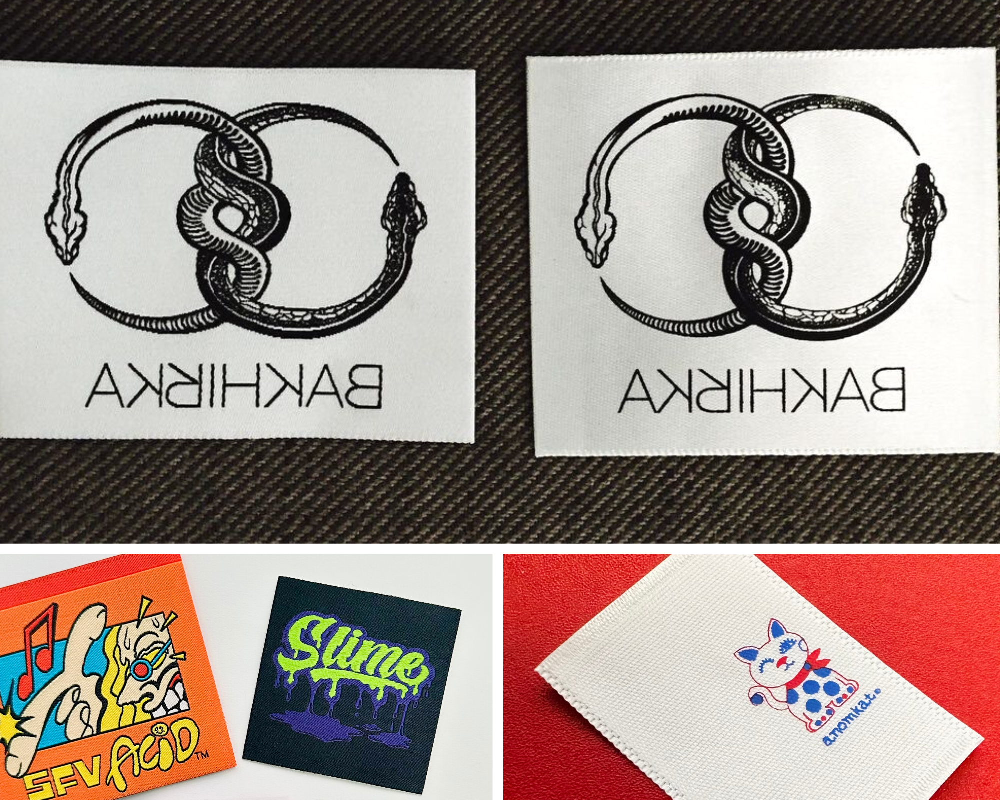 Woven vs Printed Labels. What will work best for my artwork