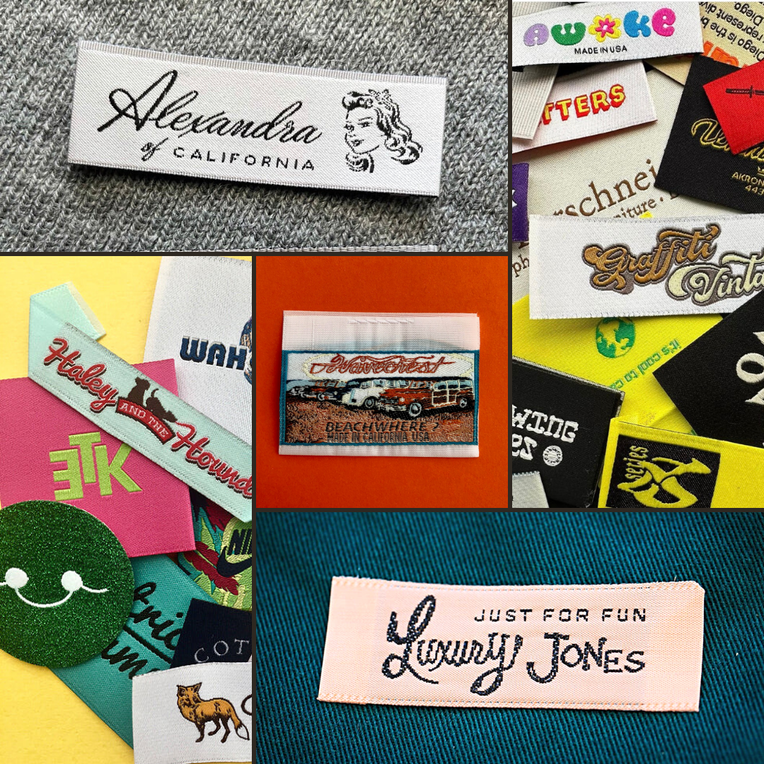 What are the Different Types of Woven Labels? - CRUZ LABEL