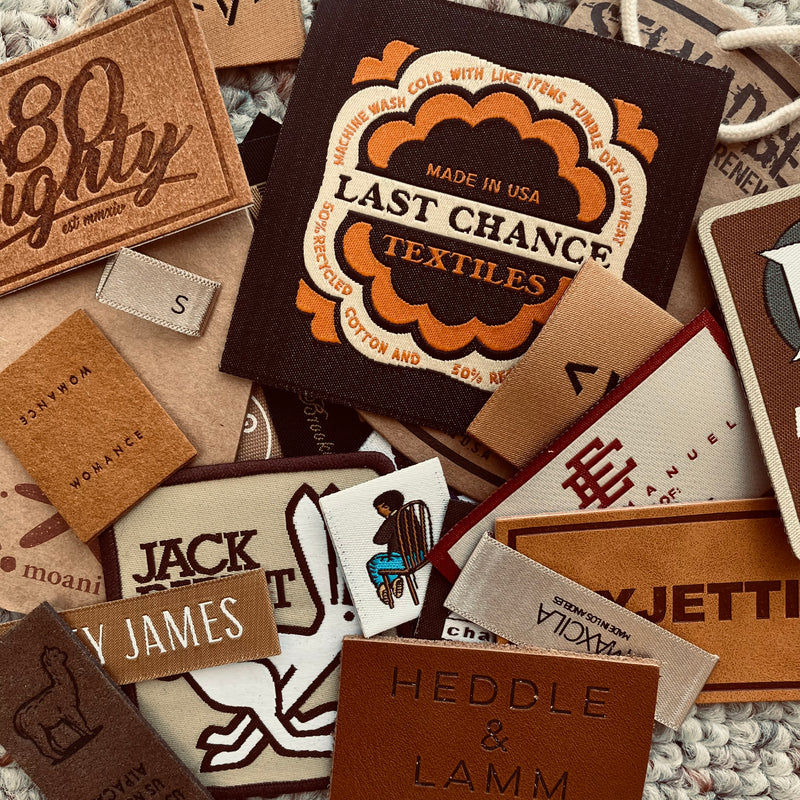 Faux Leather Patches - Tags N Labels