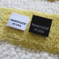 Handmade in USA Labels