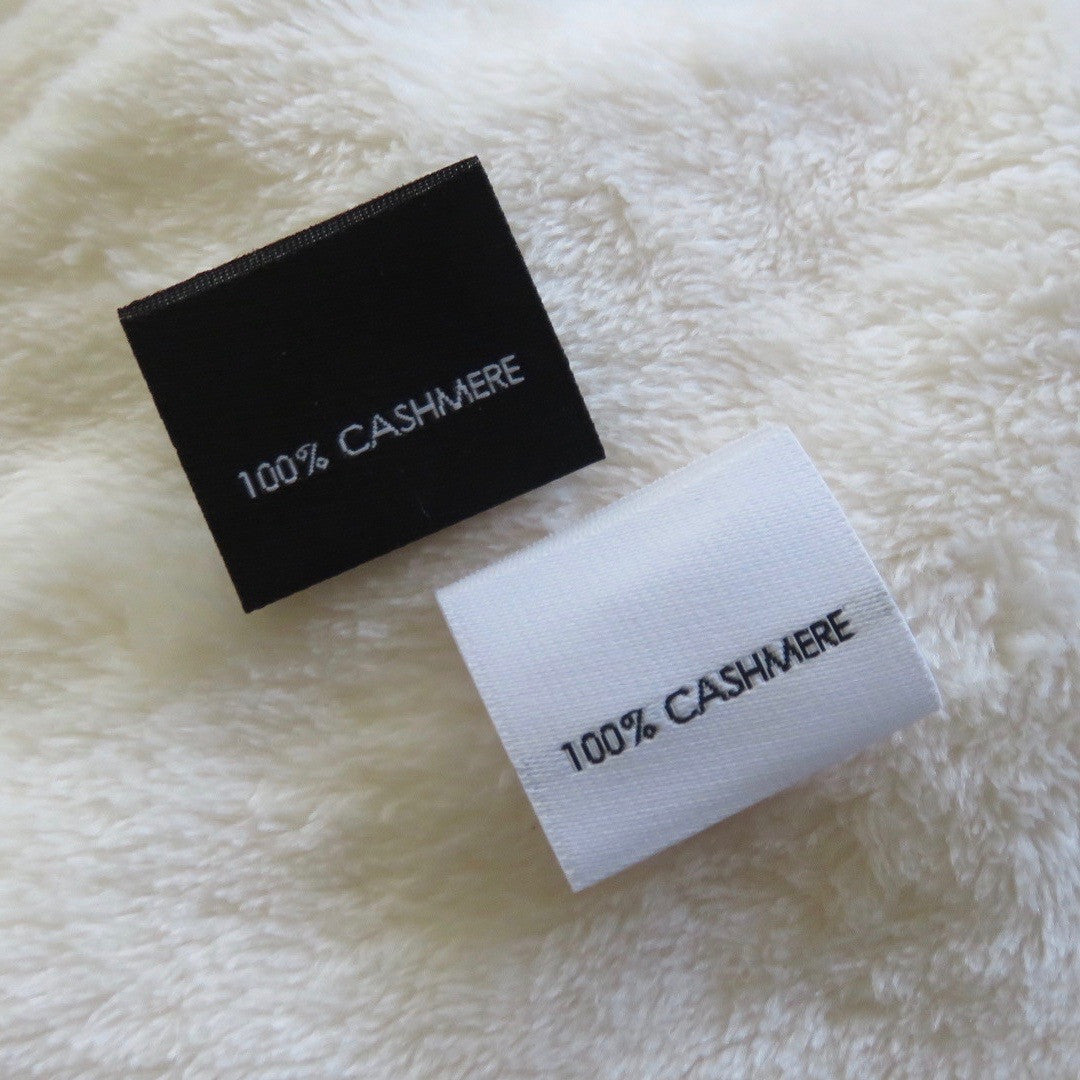 100% Cashmere - Garment Care Labels