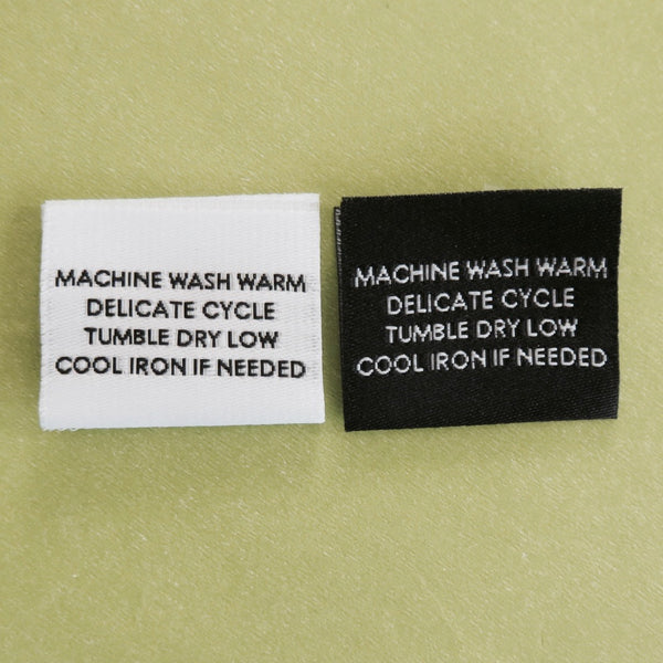 theory luxe ジャケットEco Crunch Wash Banner MACHINE WASH WARM - Garment Care Label - CRUZ LABEL