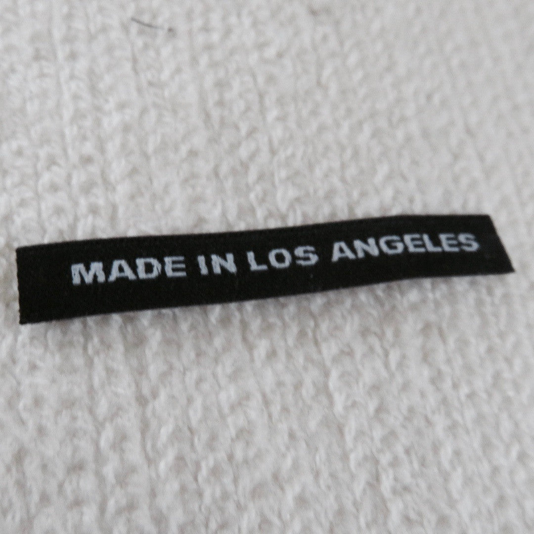 MADE IN LOS ANGELES - Clothing Labels with Block Letters - CRUZ LABEL