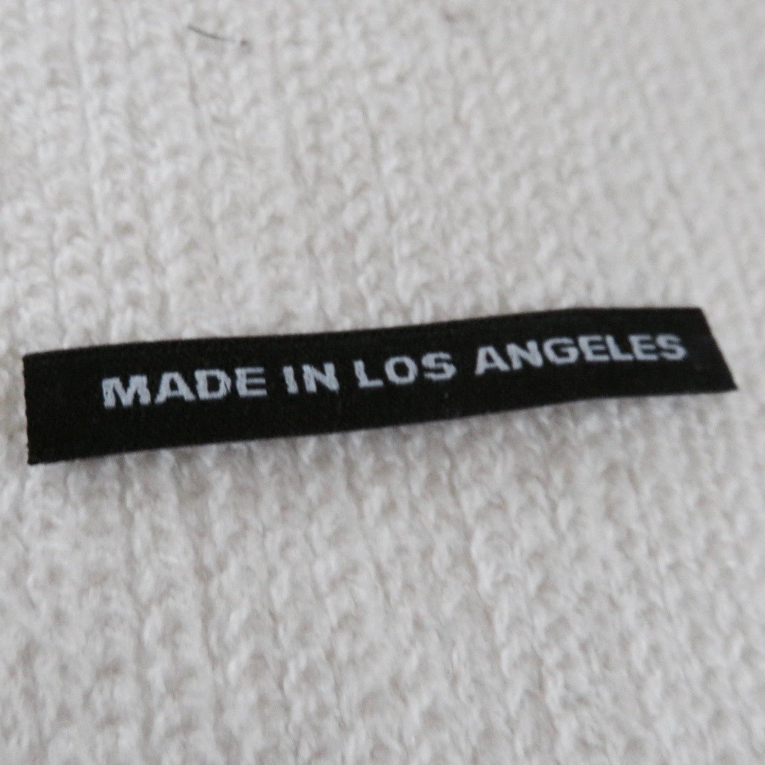 La Labels MADE IN LOS ANGELES - Clothing Labels with Block Letters - CRUZ LABEL