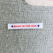 MADE IN USA with STAR - Clothing Label