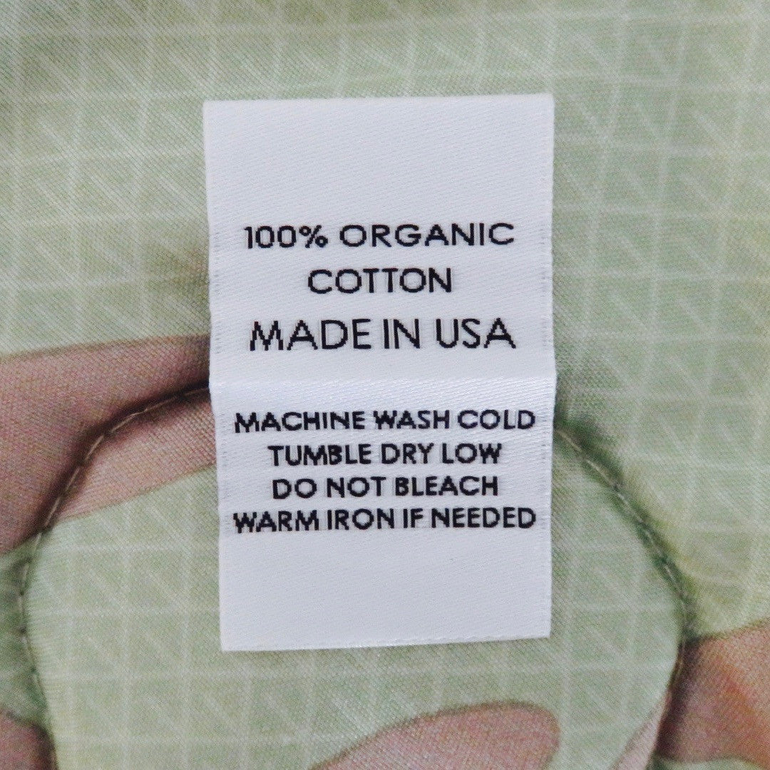 Label Catton 100% ORGANIC COTTON (MADE IN USA) - Garment Care Labels - CRUZ LABEL