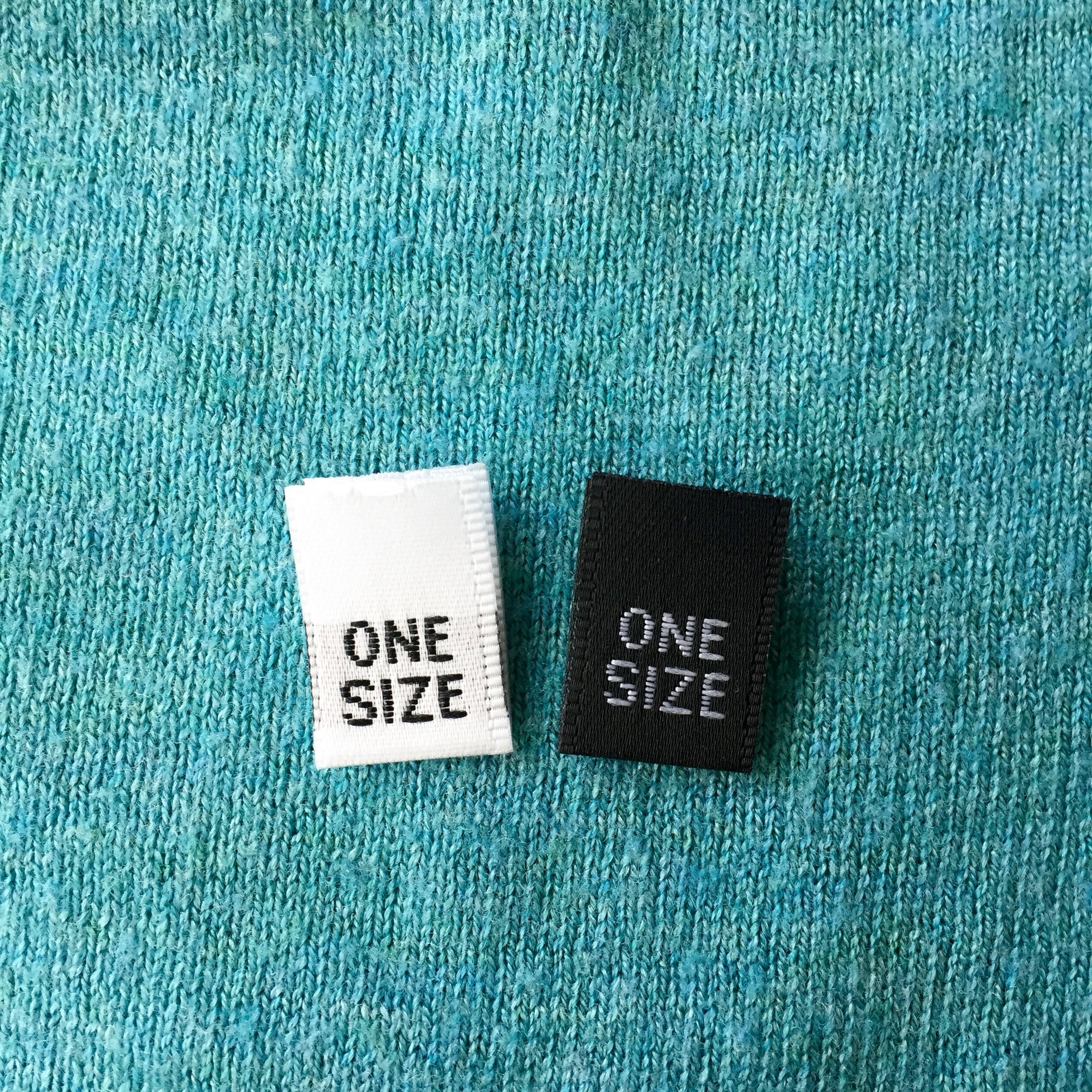 One Size - Clothing Labels (Satin)