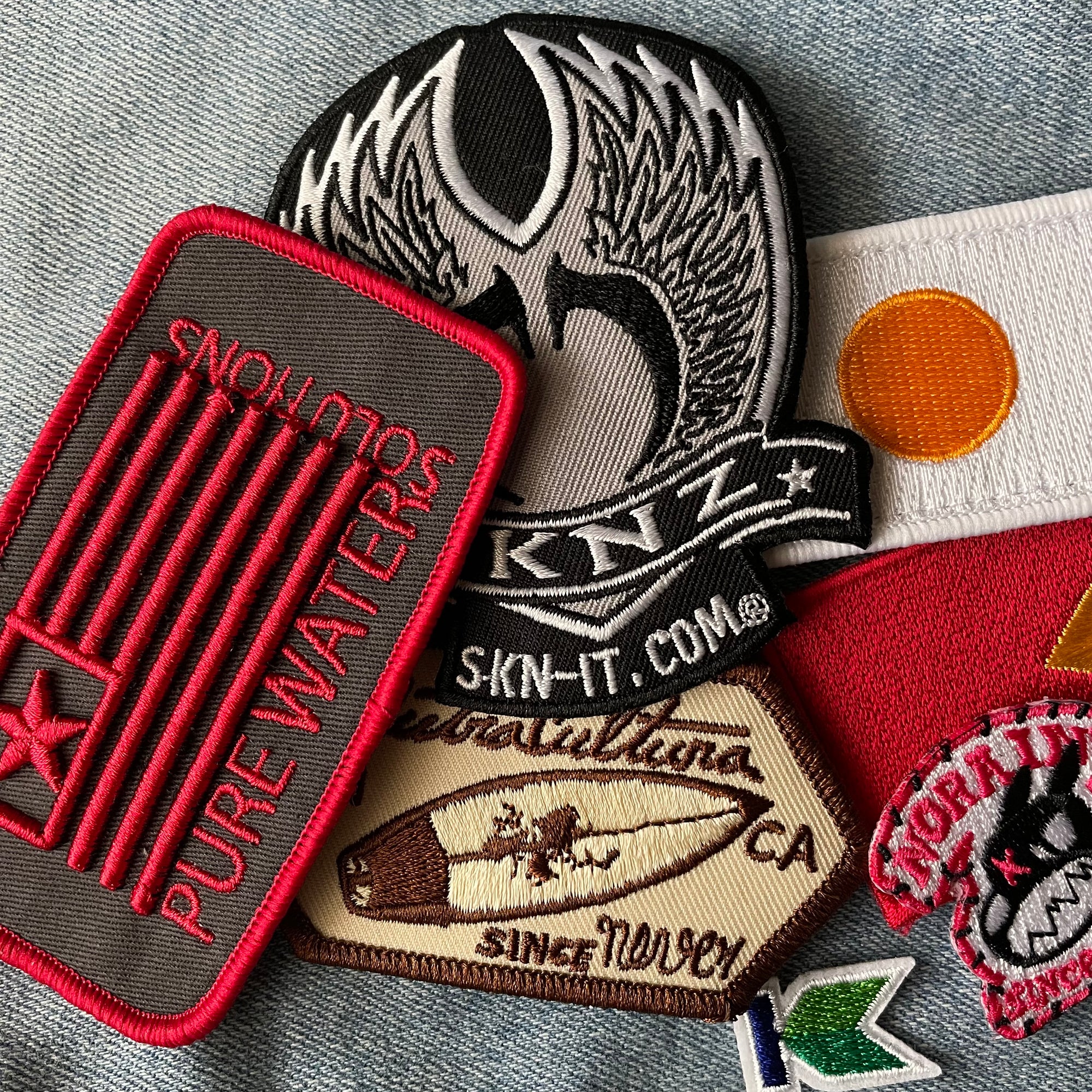 Woven Patches - VELCRO®Brand backed