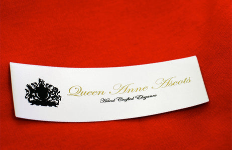 Satin Printed Label with Adhesive Backing